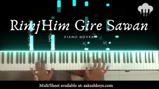 Rimjhim Gire Sawan | Piano Cover | Kishore Kumar | Aakash Desai