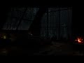 No Ads🌧️Sleep in a Cozy Forest Attic😴Rainfall & Fireplace Sounds for Deep Relaxation & Calm Nights🌙