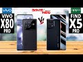 VIVO X80 PRO VS OPPO FIND X5 PRO l Phones Comparison l Specifications