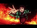 not edited demon slayer opening 2 akeboshi creditless hq english romaji subtitles