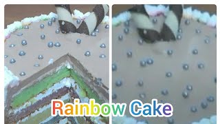 Aunty's Special Rainbow Cake I Rainbow Cake I Thoobas Ideas