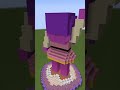 【minecraft】星野アイ 推しの子 のファンアートを作ってみた minecraft 推しの子 星野アイ