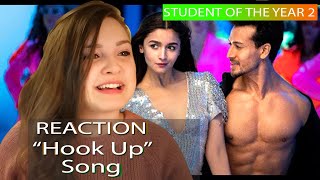 Hookup Song India Tiger Shroff Alia Bhatt | Russian Beauty Reaction
