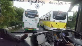 KALLADA SCANIA VS NATIONAL BHARAT BENZ Chasing |