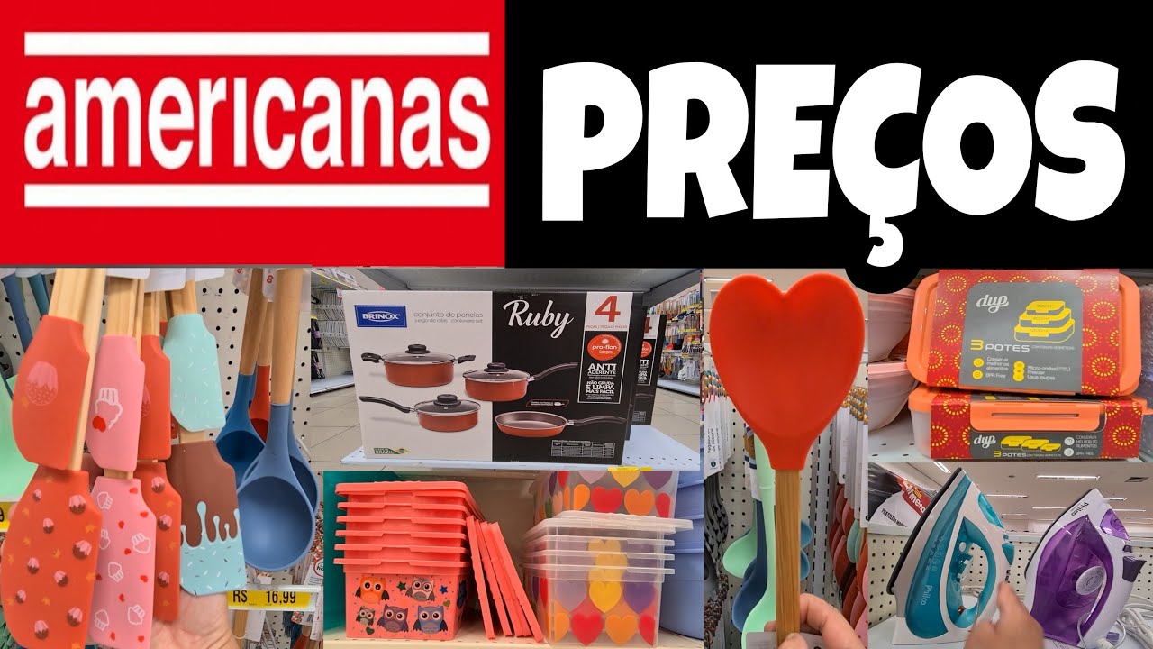 LOJAS AMERICANAS - ACHADOS EM DESCONTOS PRO LAR - PROMOÇÃO UTILIDADES E ...