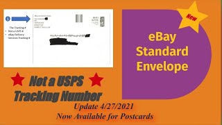 eBay Standard Envelope Shipping Test Results Here! Update 4/27/2021 Now Available for Postcards