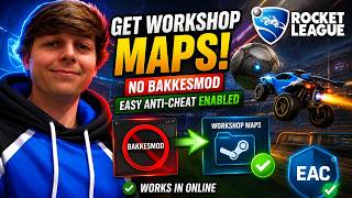 Rocket League Workshop Maps WITHOUT BakkesMod Needed + EAC Enabled