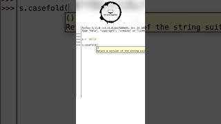 Python String Method (Casefold)
