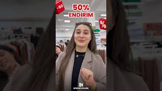 50% endirim kampaniyasına start verdik!