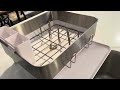 review of the simplehuman compact kitchen dish drying rack