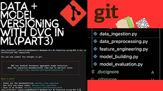 Build an End-to-End ML Pipeline using DVC | Version Control for Data & Models(part 3)