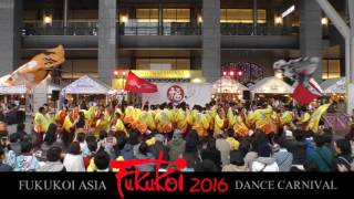 肥後真狗舞 ふくこいアジア祭り2016　JR博多駅前広場