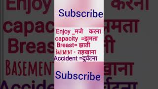 Daily use english words with meaning in hindi/how to speak english/english kaise bole/khan sir