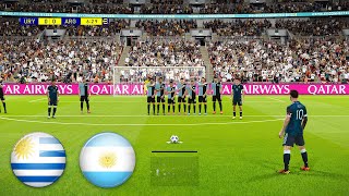 Uruguay vs Argentina | Messi Free Kick Goal | eFootball Gameplay PC