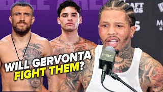 Gervonta Davis says Ryan Garcia gets A** WHOOPED in rematch & Loma would get A** WHOOPING TOO!