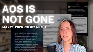 AOS IS NOT OVER: May 21, 2026 Adjustment of Status Policy Memo Explained