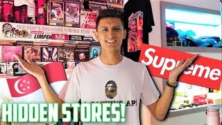 FIRST TIME HYPEBEAST SHOPPING! Hidden HYPE Shops found in SINGAPORE! Part 2