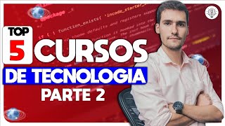 5 CURSOS para TRABALHAR com TECNOLOGIA - CURSOS em ALTA