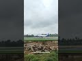 IndiGo Airbus A321 NEO LANDING at Cochin International Airport on a rainy day