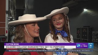 Kilgore College Rangerettes to perform at the Cotton Bowl