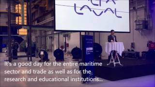 Inauguration of gas operations at the expanded Alfa Laval Test \u0026 Training Centre