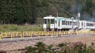 2021年10月16日  只見線2425D発車