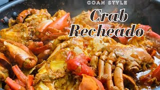 RECHEADO CRABS ||GOAN RECIPES ||MY YUMMY KITCHEN