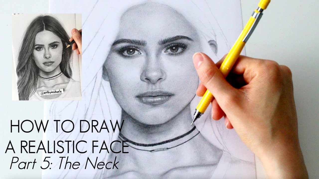 How To Draw Realistic Neck