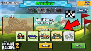 🔔 NEW TEAM EVENT | Hop,Skip and crunch | in - Hill Climb Racing 2