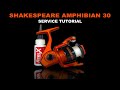 Shakespeare Amphibian SERVICE Tutorial - Fishing Reel Repair