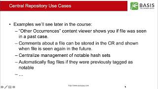 Autopsy Basics and Hands On 8 Hours Basic Concepts