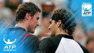 Federer vs Safin Epic Tiebreak IN FULL | ATP Finals 2004 Semi-Final