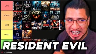 TOP JUEGOS DE RESIDENT EVIL por Fedelobo