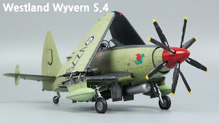 WESTLAND WYVERN S.4 (Mono Chrome 1/48 Scale Model)#40