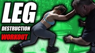 Leg Destruction Workout | City Athletic Club Las Vegas