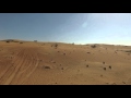 Droning in the desert.