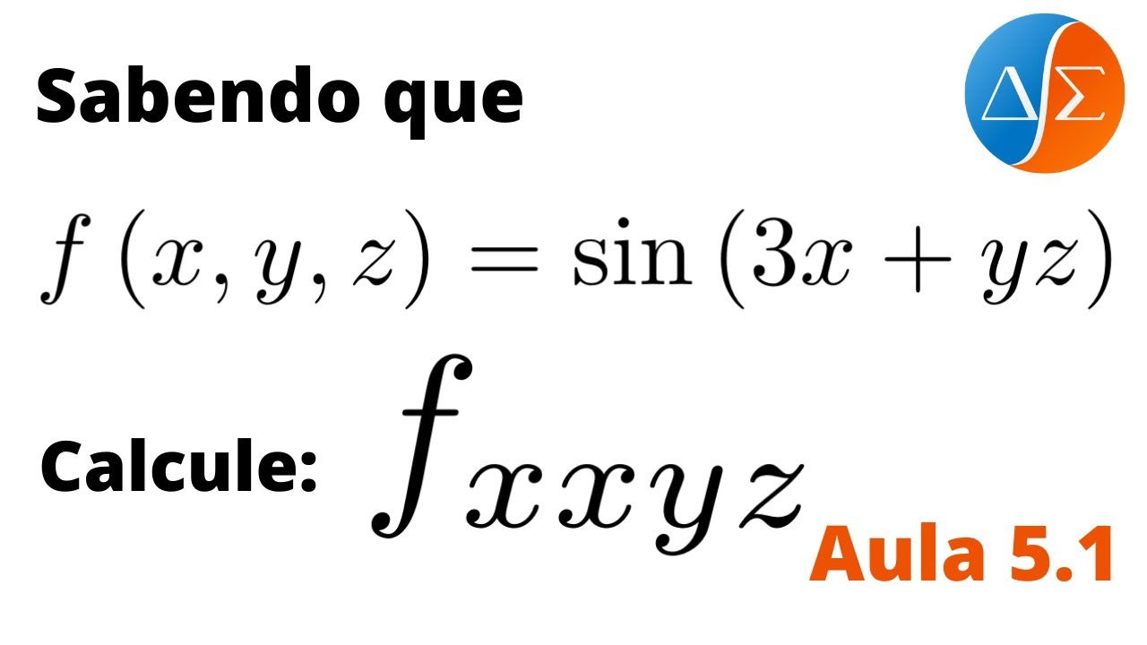 Derivadas Parciais Exercícios Resolvidos Com Regra Da Cadeia - YouTube