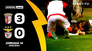 Resumo: SC Braga 3-0 Benfica - Liga Portugal bwin | SPORT TV
