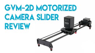 GVM-2D Wireless Carbon Fiber Motorized Camera Slider Review