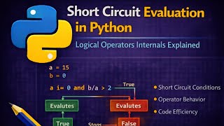 Short Circuit Evaluation in Python | Logical Operators Internals Explained