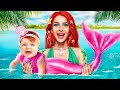 I Was Adopted by a Mermaid / How to Become a Mermaid / From Nerd to Mermaid!