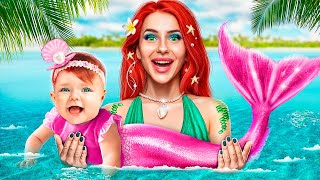 I Was Adopted by a Mermaid / How to Become a Mermaid / From Nerd to Mermaid!