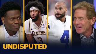 Bubba Dub talks Cowboys-Panthers \u0026 calls Anthony Davis' play in Lakers loss 'TRASHH’ | UNDISPUTED