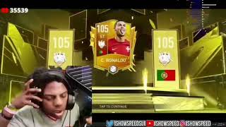 IShowSpeed packs Ronaldo (RIP PC)