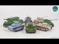 8 quan guan nano mini tanks with tracks u0026 micro figures speed build review