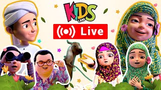 🔴 Live | Ghulam Rasool \u0026 Kaneez Fatima Cartoon Series | New Episode 2025 |  Kids Land