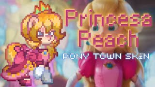 👑) Princesa Peach   SUPER MARIO BROS : [ pony town skin ]