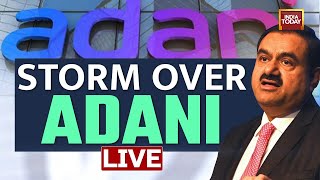 Live: Congress Workers Protest Over Adani | Adani Street War