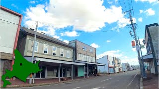 4K Walk Japan　Aibetsu Shopping Street in Hokkaido Japan　Oct. 2021