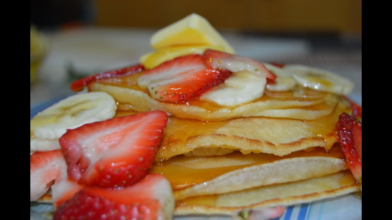 Yummy Pancakes For Breakfast 😍😍 - YouTube